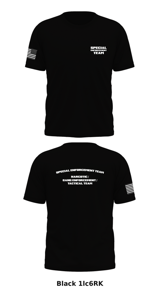 Special Enforcement Team Store 1 Core Men's SS Performance Tee - 1lc6RK