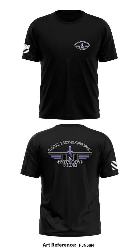 Tactical Narcotics Team Squad B Store 1 Core Men's SS Performance Tee - Fjn56n