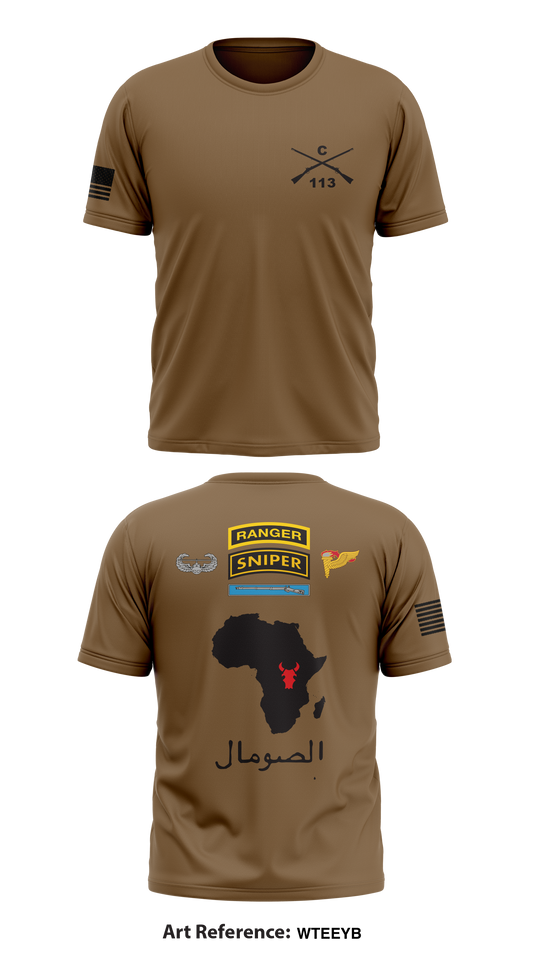 1-113th CAV C-TRP Store 1 Core Men's SS Performance Tee - WTeeyB