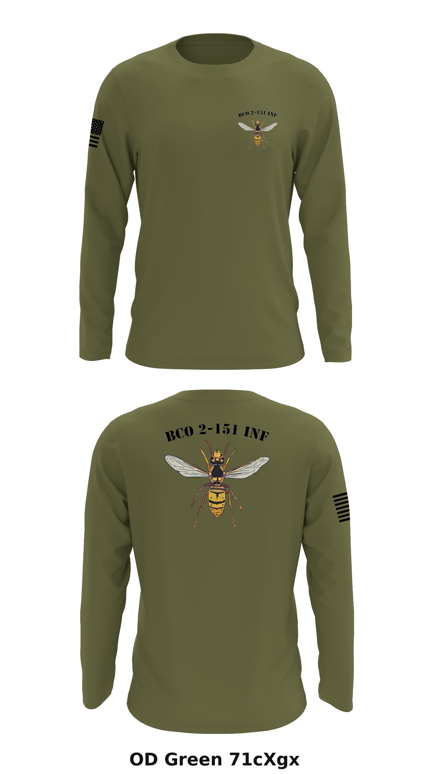Bco 2-151 INF Store 1 Core Men's LS Performance Tee - 71cXgx