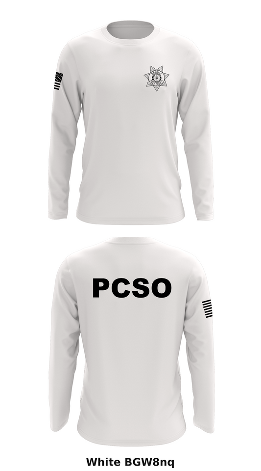 PCSO Store 1 Core Men's LS Performance Tee - BGW8nq