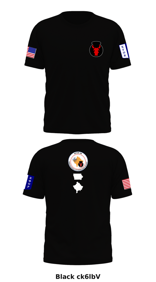 HHC, 2nd BDE, 34th ID Store 1 Core Men's SS Performance Tee - ck6lbV