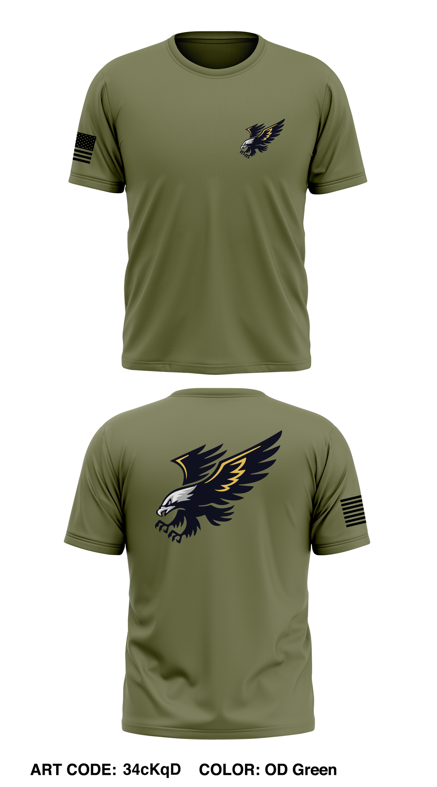 401st CA BN Store 1 Core Men's SS Performance Tee - 34cKqD