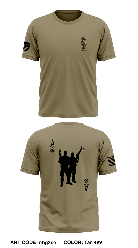 B Co, 2 BN, 156th IN Store 1 Core Men's SS Performance Tee - nbg2se