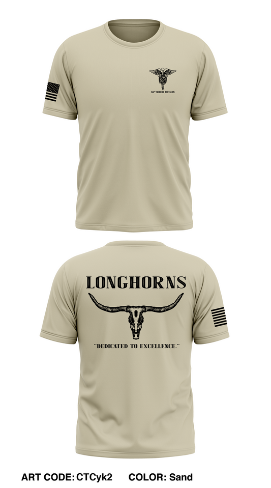 341st Medical Battalion (Multifunctional) Store 1 Core Men's SS Performance Tee - CTCyk2