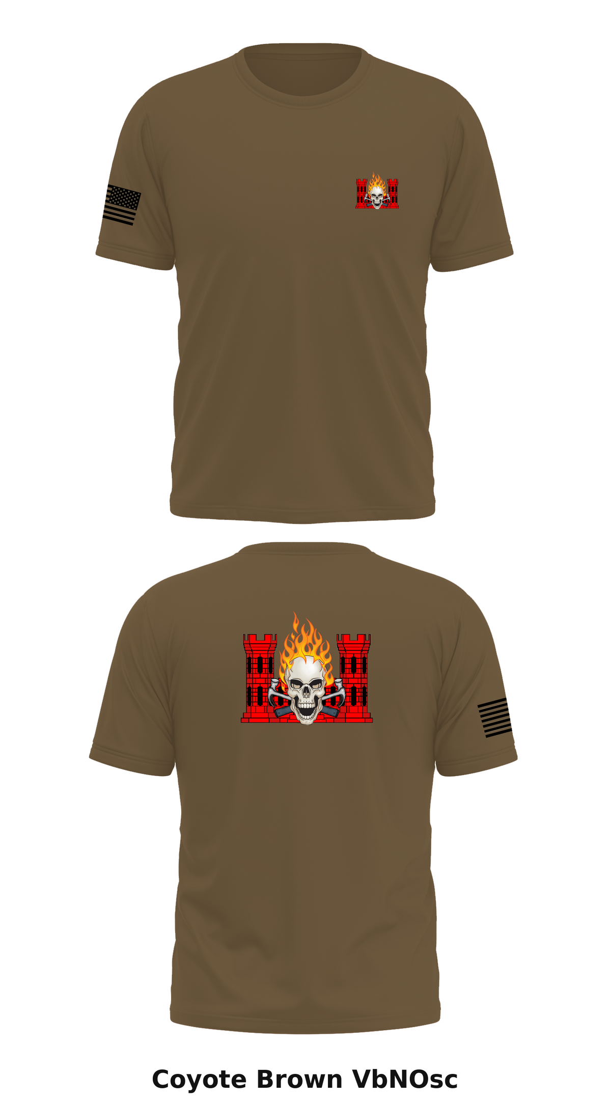 3rd Platoon, 1022nd EVCC Store 1 Core Men's SS Performance Tee - VbNOsc