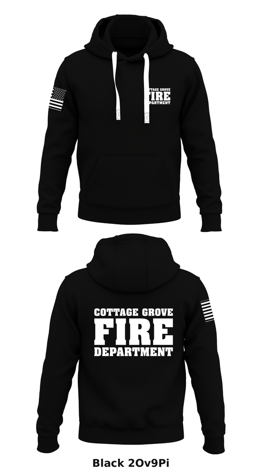 COTTAGE GROVE FIRE DEPARTMENT  Store 1  Core Men's Hooded Performance Sweatshirt - 2Ov9Pi