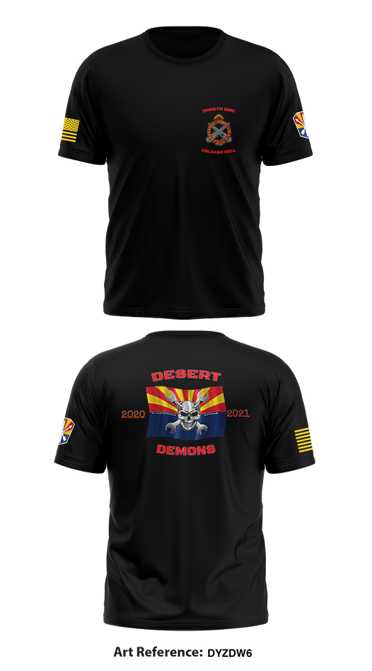 3666th SMC Store 1 Core Men's SS Performance Tee - dyZDW6