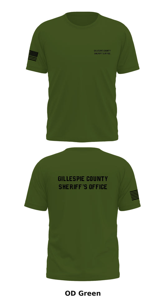 Gillespie County Sheriffs Office Store 1 Core Men's SS Performance Tee - 96891075181