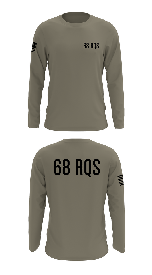68 RQS Store 1 Core Men's LS Performance Tee - 52089600912