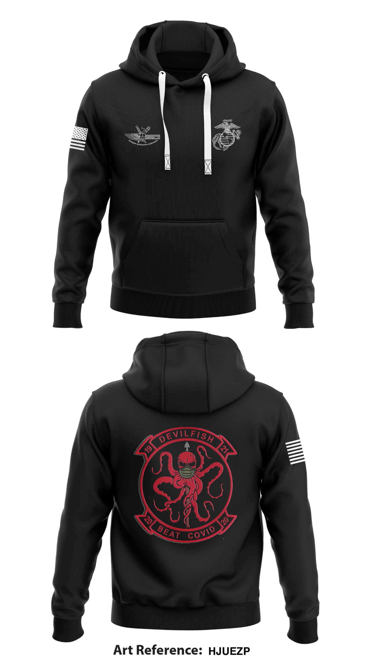 MALS-11 Store 1  Core Men's Hooded Performance Sweatshirt - HjuezP