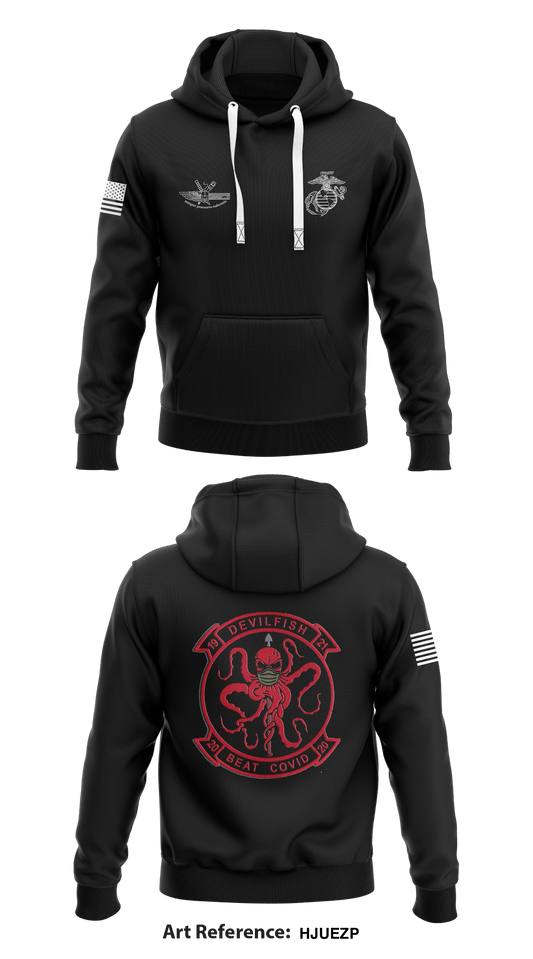 MALS-11 Store 1  Core Men's Hooded Performance Sweatshirt - HjuezP