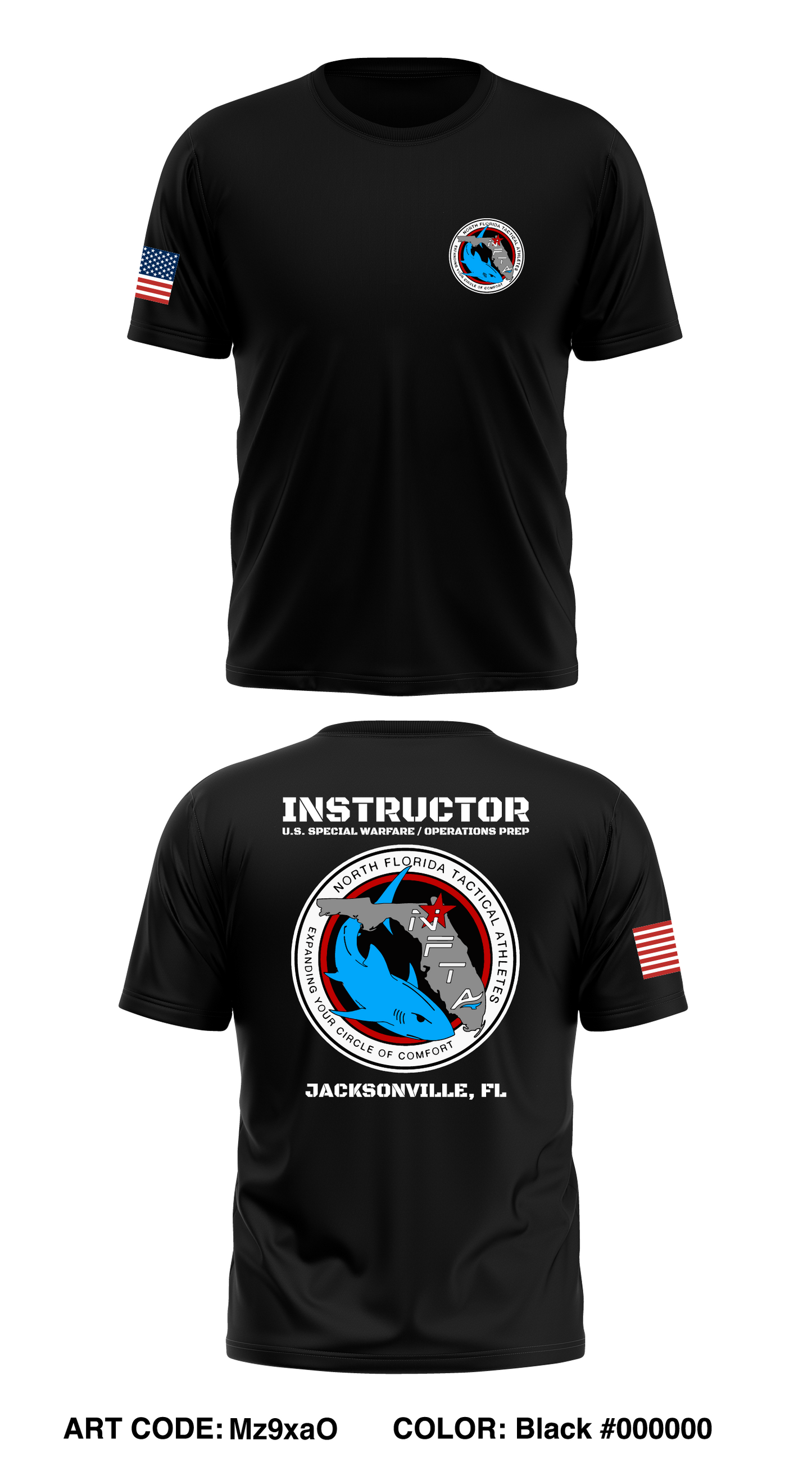 North Florida Tactical Athletes Store 1 Core Men's SS Performance Tee - Mz9xaO