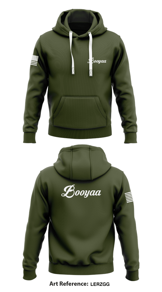 Booyaa Store 1  Core Men's Hooded Performance Sweatshirt - LeRzGG