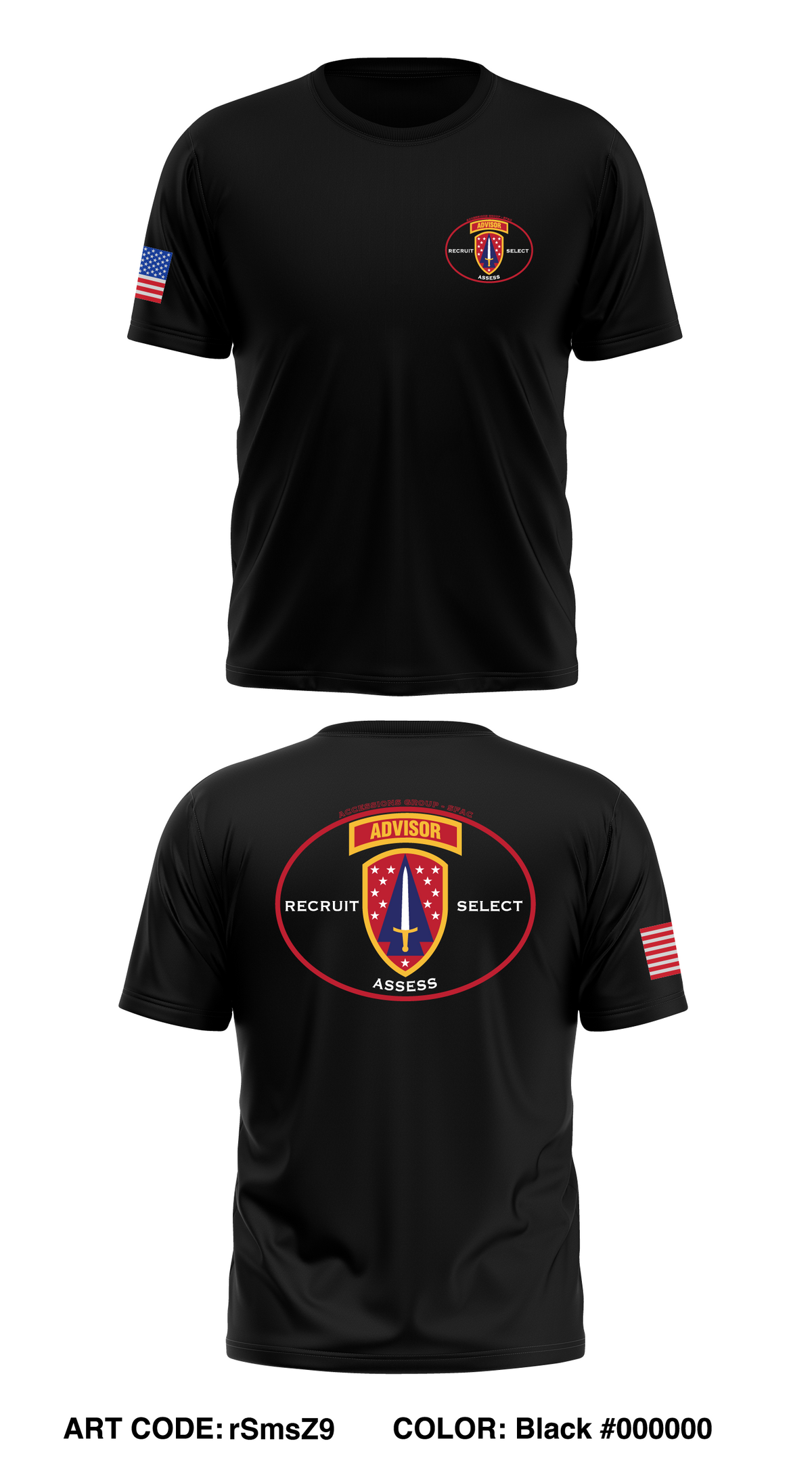 Accessions Group-SFAC Store 1 Core Men's SS Performance Tee - rSmsZ9