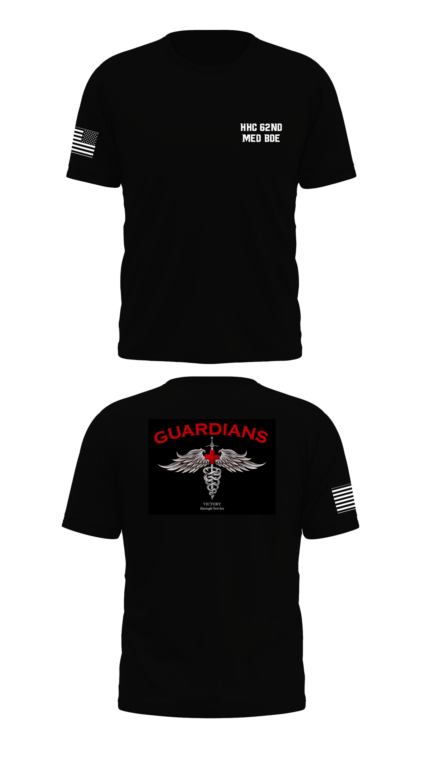 HHC, 62nd MED BDE Store 1 Core Men's SS Performance Tee - 69522622287