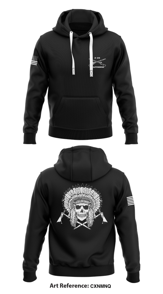 C Co, 2 BN, 23rd IN Store 1  Core Men's Hooded Performance Sweatshirt - CxnmnQ