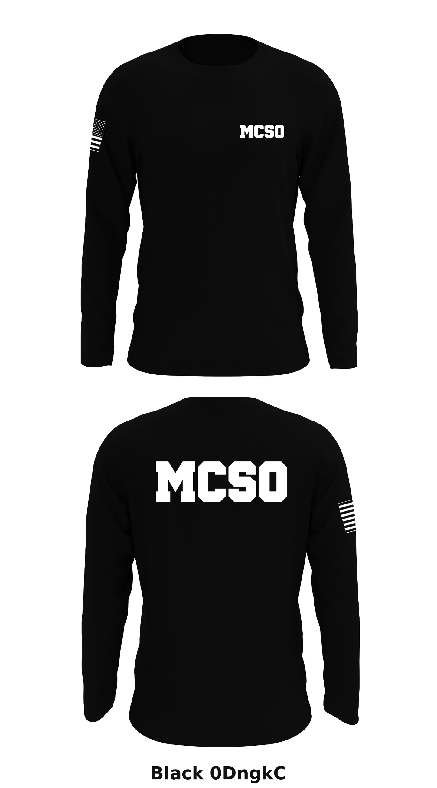 MCSO  Store 1 Core Men's LS Performance Tee - 0DngkC