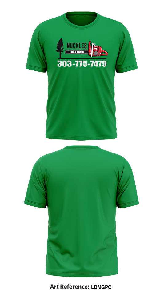 Nuckles Tree Care Core Men's SS Performance Tee - LBmgPc