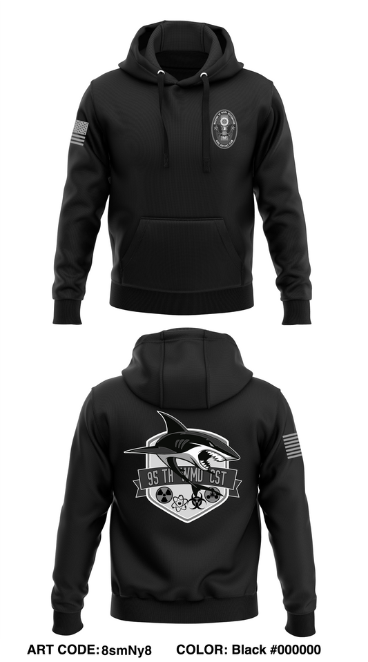 95th WMD CST Store 1  Core Men's Hooded Performance Sweatshirt - 8smNy8