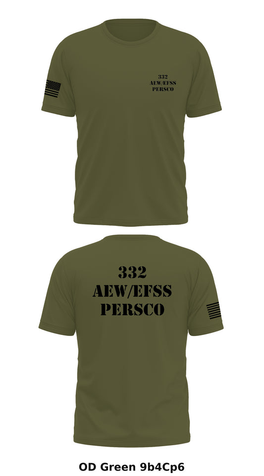 332 AEW/EFSS PERSCO Store 1 Core Men's SS Performance Tee - 9b4Cp6