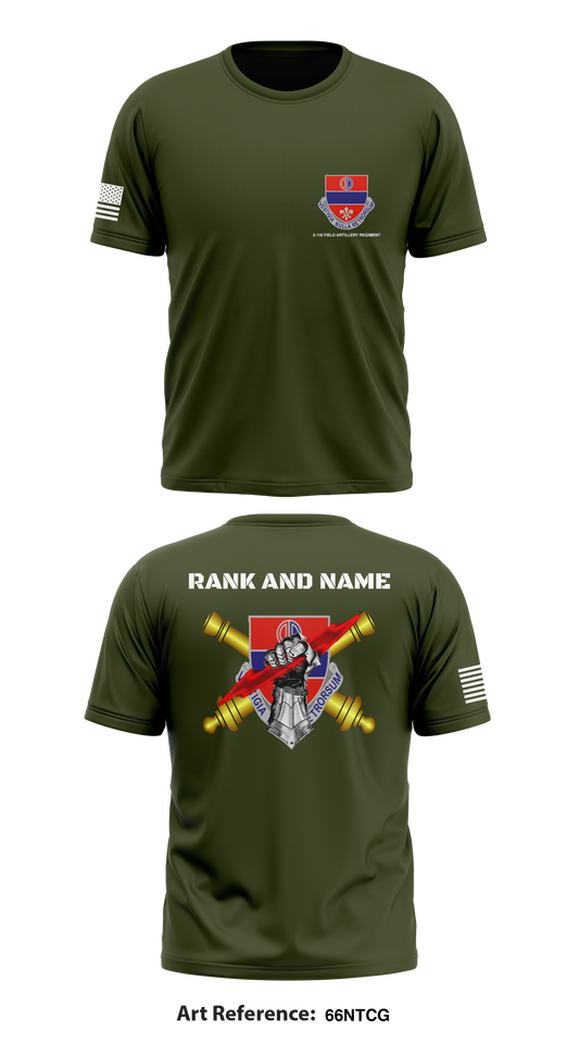 2-116 Field Artillery Regiment  Store 1 Core Men's SS Performance Tee - 66nTCg
