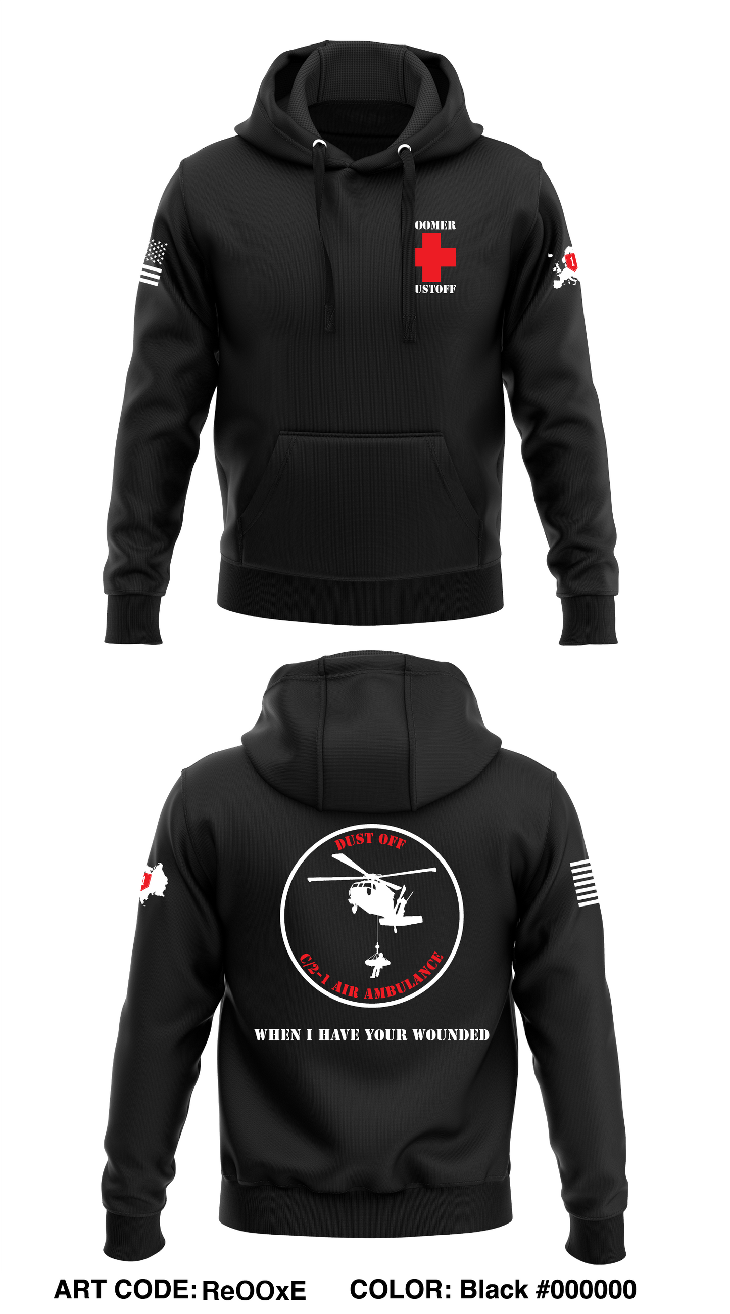 C/2-1 Boomer MEDEVAC Store 1  Core Men's Hooded Performance Sweatshirt - ReOOxE