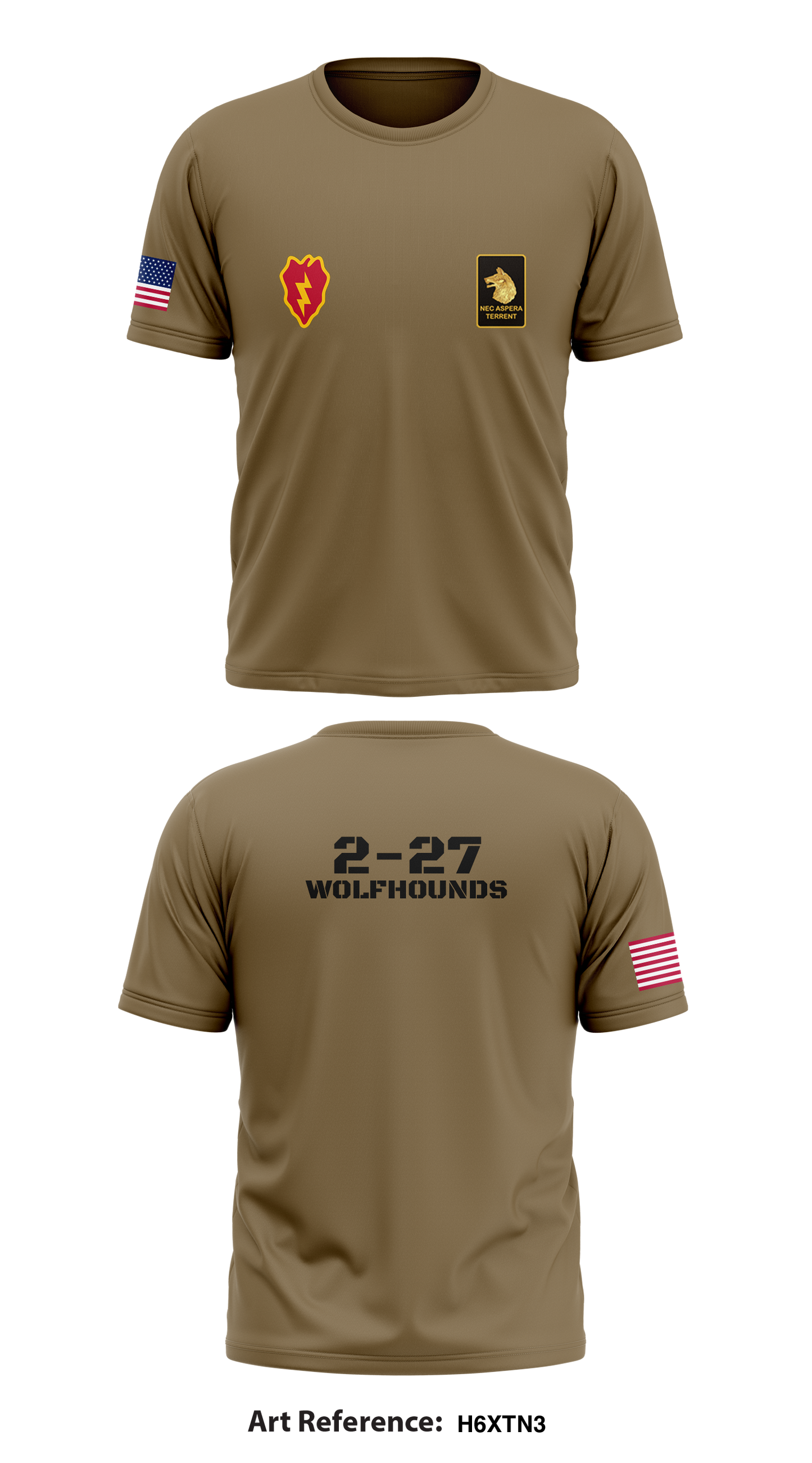 2-27 Wolfhounds Store 1 Core Men's SS Performance Tee - H6XTN3