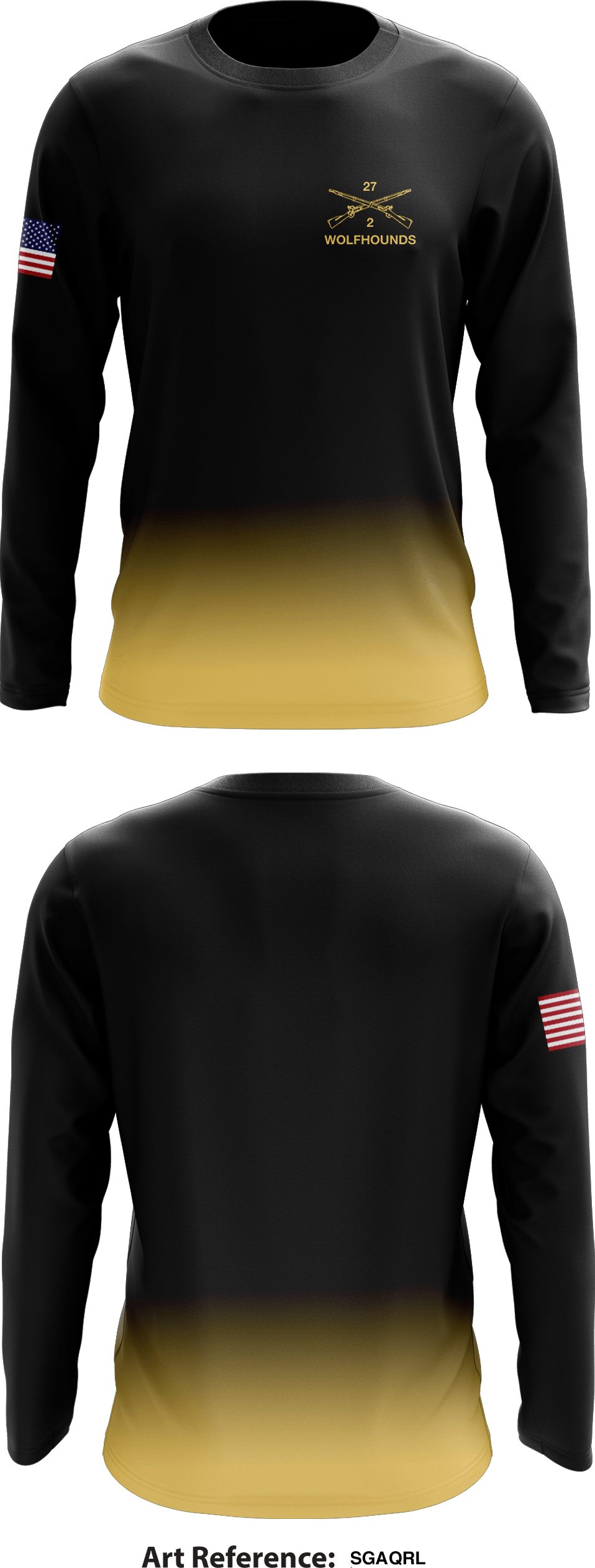 2-27 IN Wolfhounds Store 1 Core Men's LS Performance Tee - sgAqRL