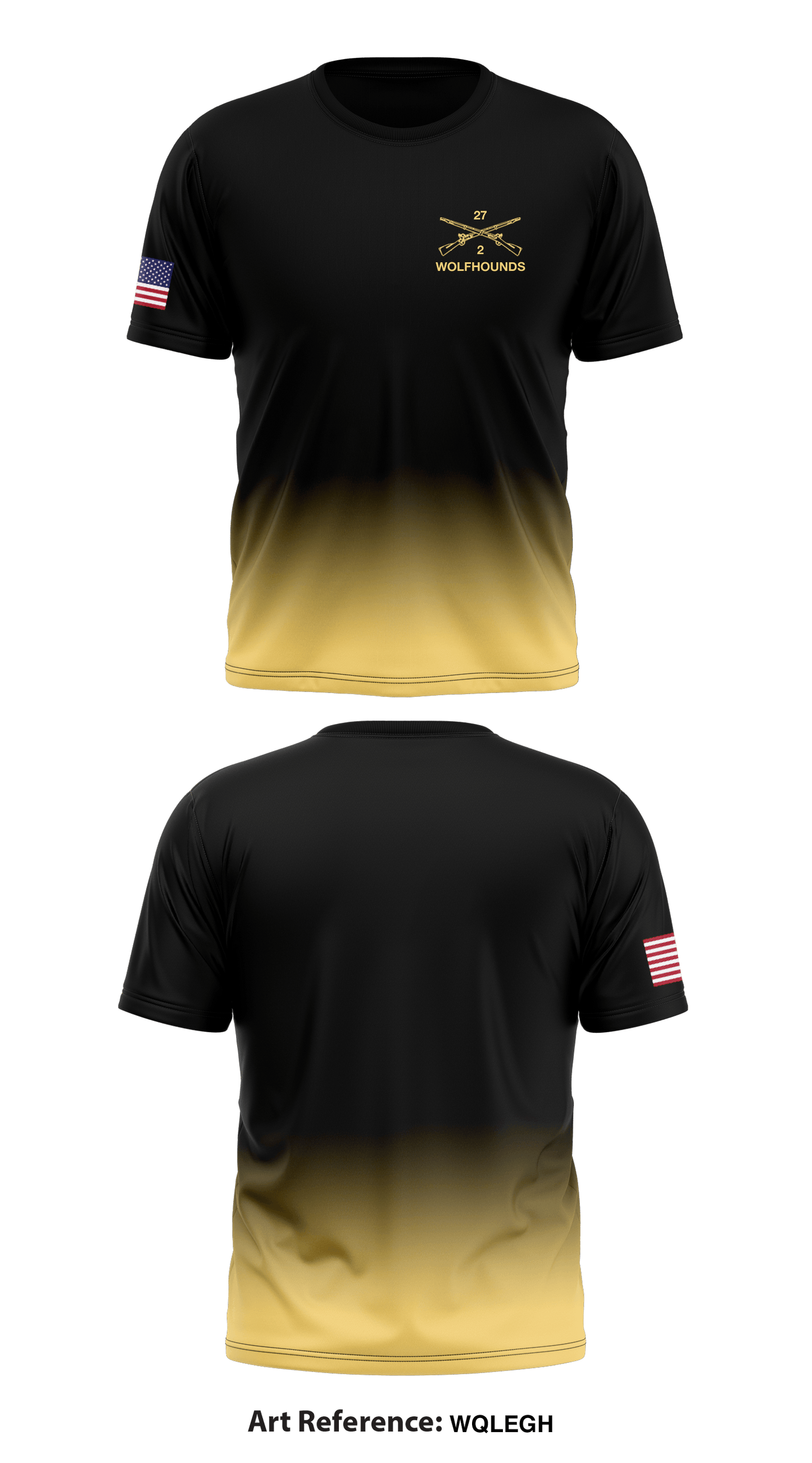 2-27 IN Wolfhounds Store 1 Core Men's SS Performance Tee - WQLegh