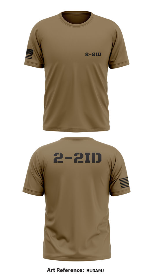 2-2ID Store 1 Core Men's SS Performance Tee - Bu3A9U