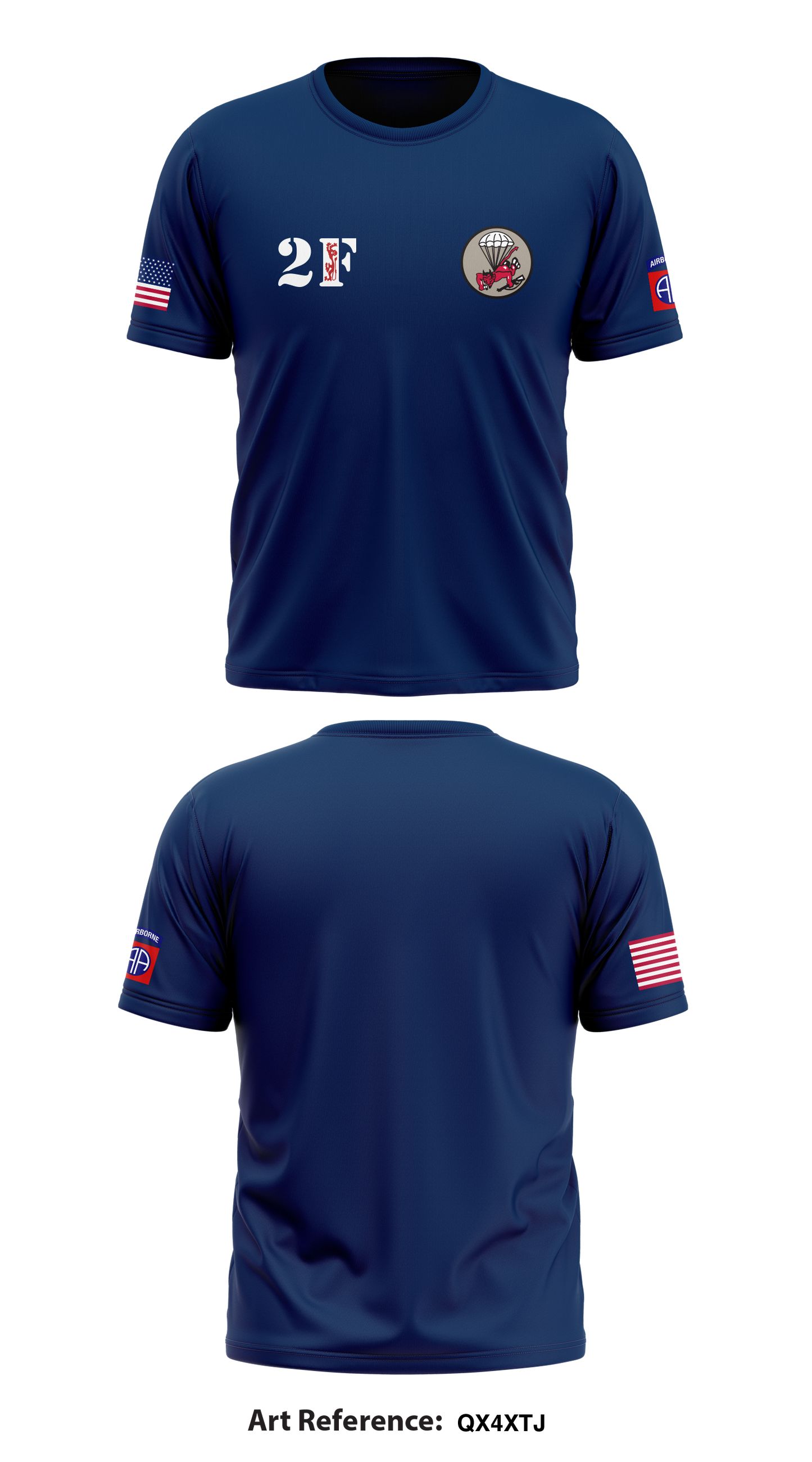 2 / 508th PIR Store 1 Core Men's SS Performance Tee - qX4xTJ