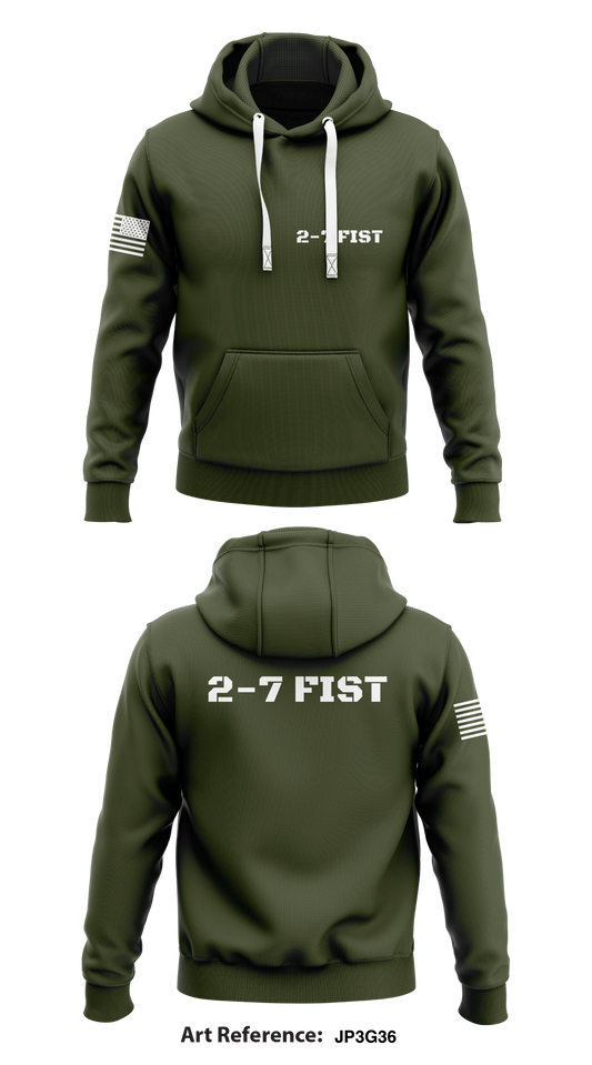 2-7 FIST Store 1  Core Men's Hooded Performance Sweatshirt - Jp3g36