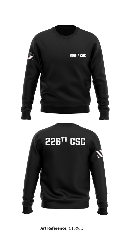 226th CSC Store 1 Core Men's Crewneck Performance Sweatshirt - CT5X6D