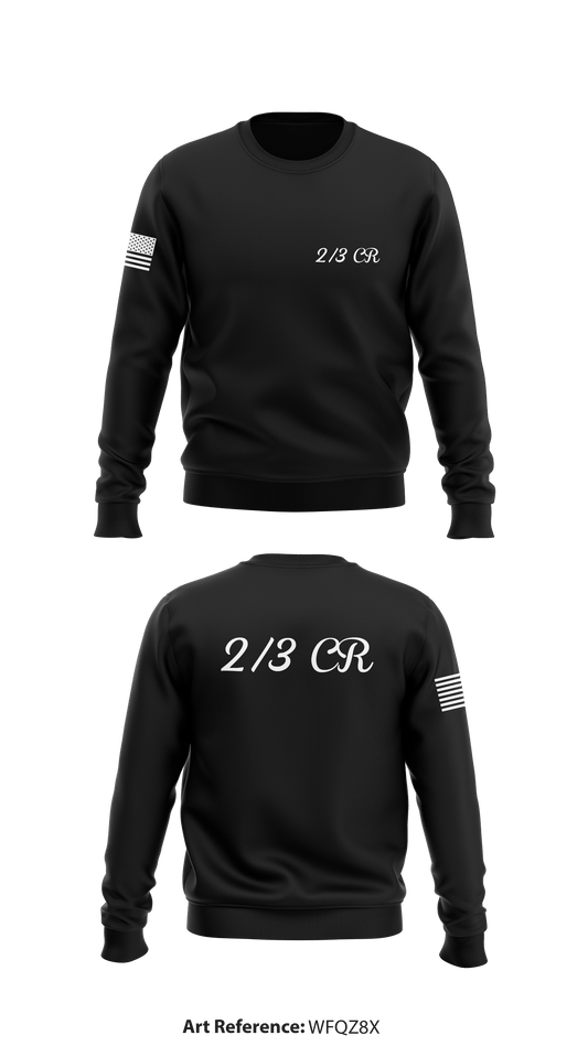 2/3 CR Store 1 Core Men's Crewneck Performance Sweatshirt - WFQZ8x