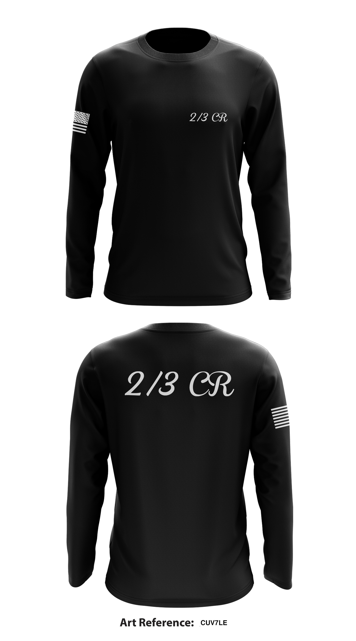 2/3 CR Store 1 Core Men's LS Performance Tee - CUv7LE