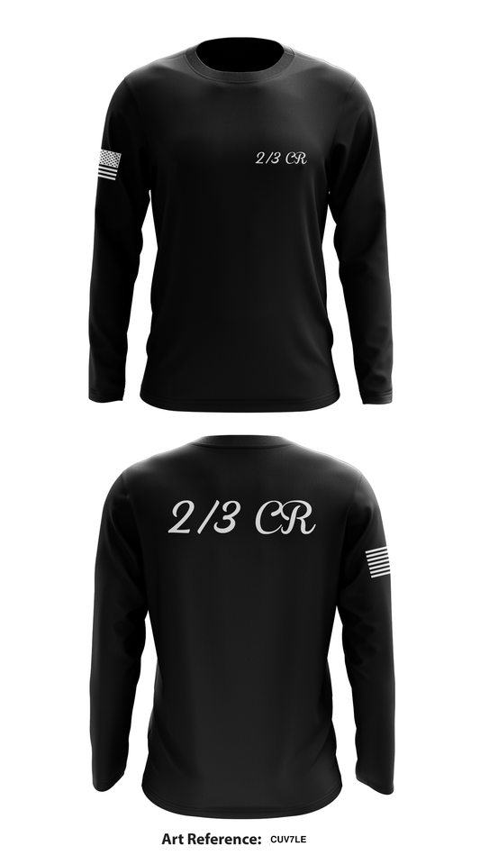 2/3 CR Store 1 Core Men's LS Performance Tee - CUv7LE