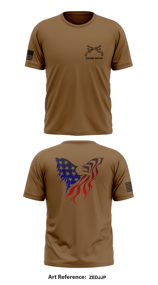 252ND MP CO Store 1 Core Men's SS Performance Tee - ZeDjjp