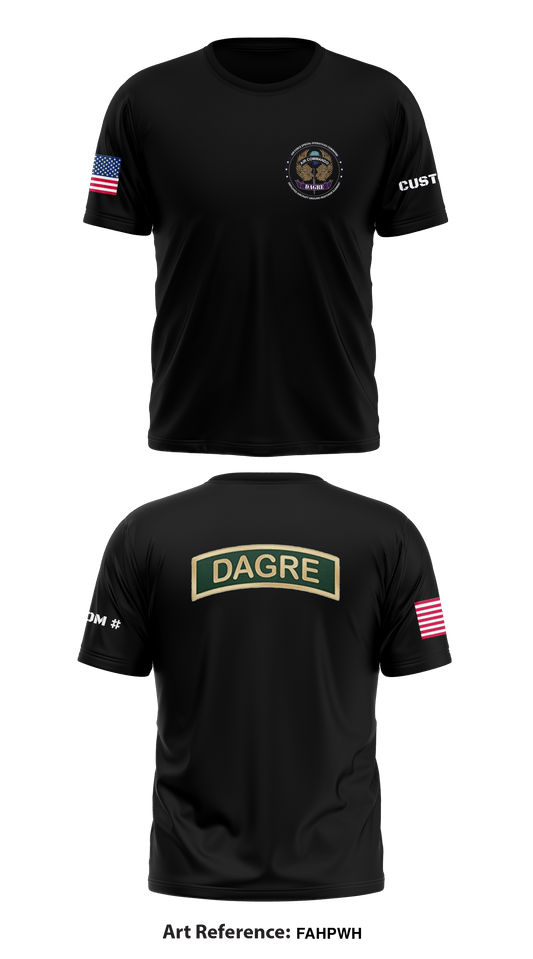 27th Special Operations Security Forces Squadron, DAGRE section Store 1 Core Men's SS Performance Tee - FAHpWH