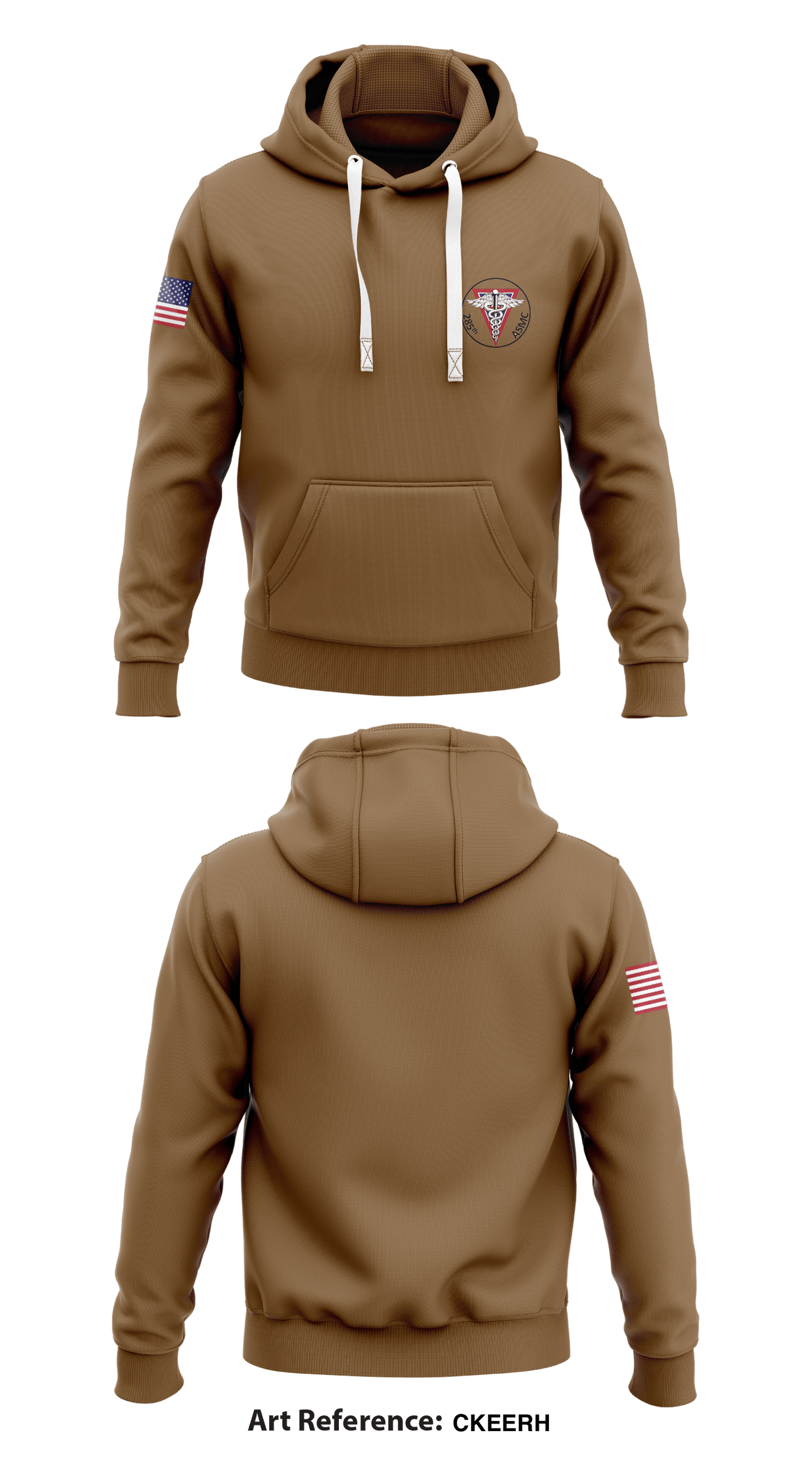 285th ASMC Store 1 Core Men's Hooded Performance Sweatshirt - CkeerH