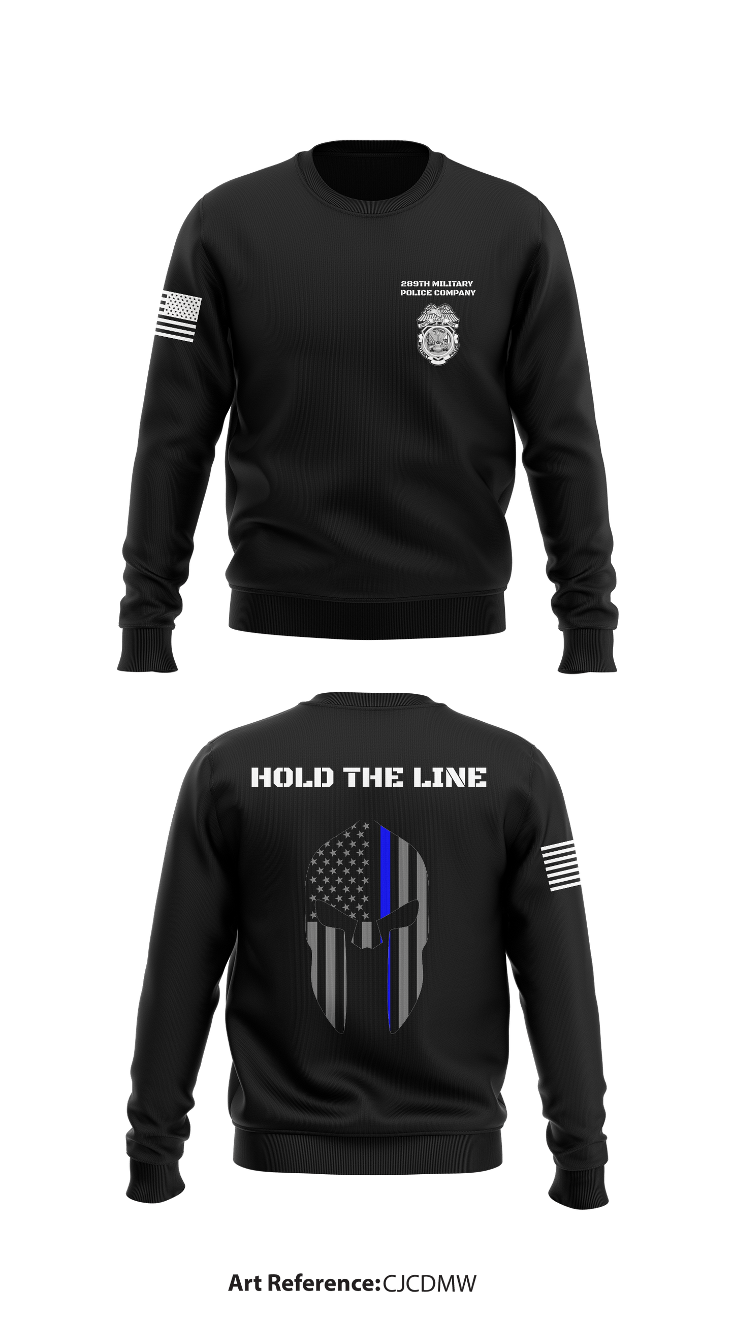 289th Military Police Company  Store 1 Core Men's Crewneck Performance Sweatshirt - cJCDmw