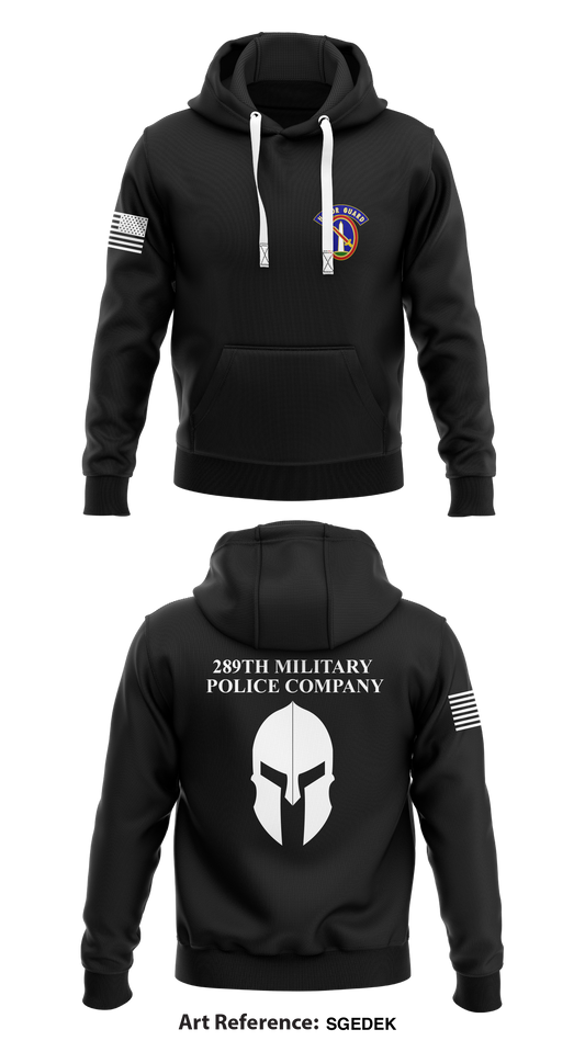 289th Military Police Company Core Men's Hooded Performance Sweatshirt - sGeDeK