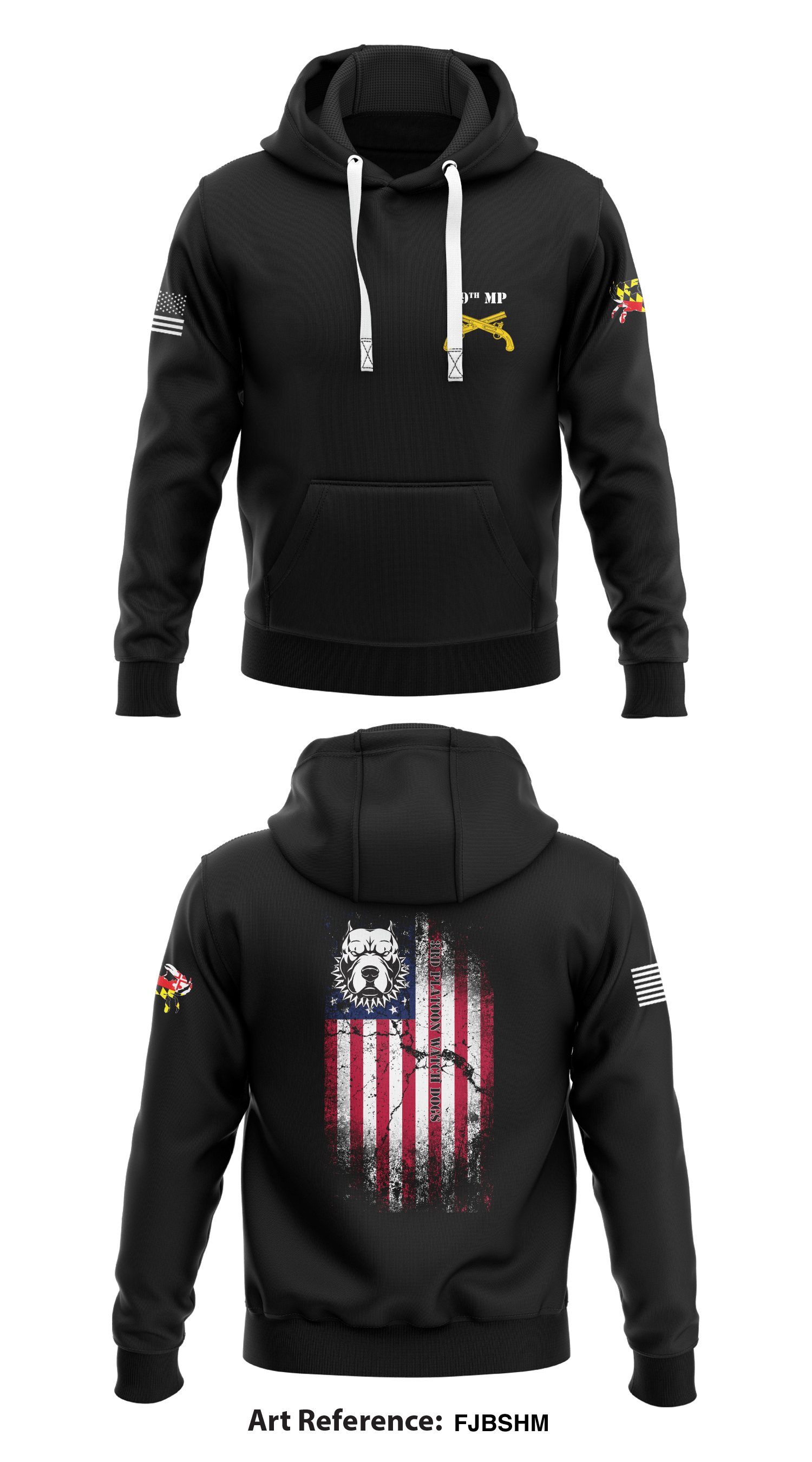 Military police sales hoodie