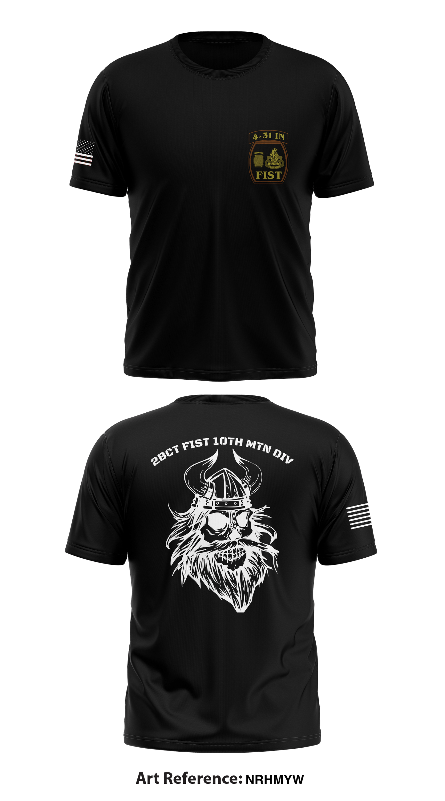 2BCT FIST 10th MTN DIV Store 1 Core Men's SS Performance Tee - NrhMyw