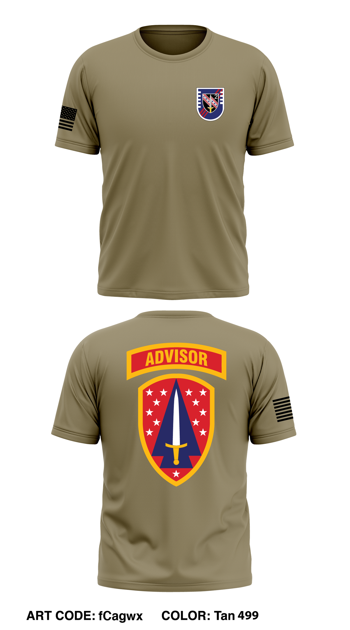 2D BN 54th SFAB Store 1 Core Men's SS Performance Tee - fCagwx