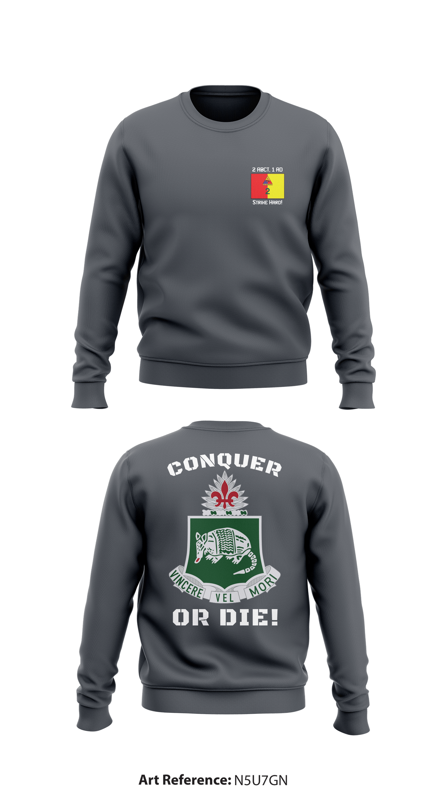 2/1 1-35 AR Store 1 Core Men's Crewneck Performance Sweatshirt - N5u7gn