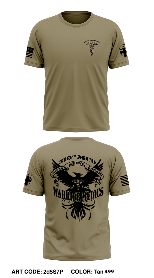 319th MCD Core Men's SS Performance Tee - 2d5S7P
