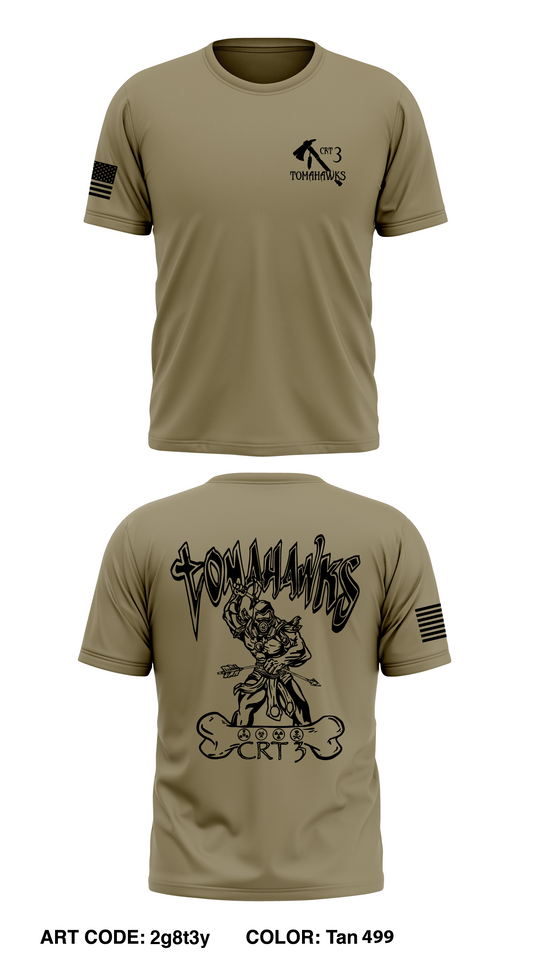 46th CBRNE Co. (TE), CRT 3 Core Men's SS Performance Tee - 2g8t3y