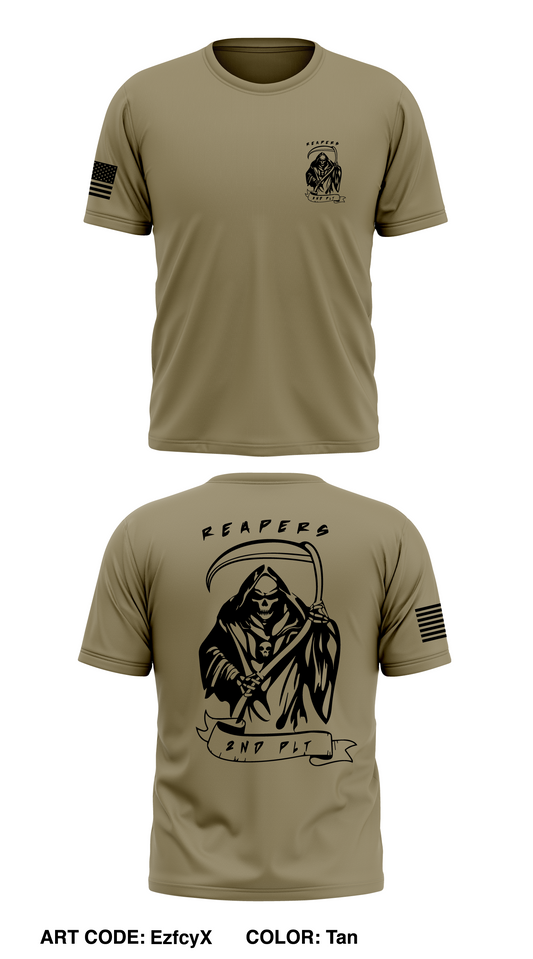 2nd PLT, D Co, 3-54 IN Store 1 Core Men's SS Performance Tee - EzfcyX