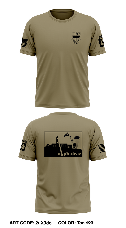A CO, 1st BN, 325th AIR Core Men's SS Performance Tee - 2uX3dc